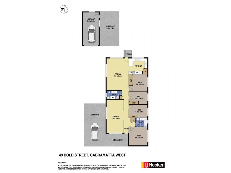 49 Bold Street, Cabramatta West NSW 2166 Floorplan