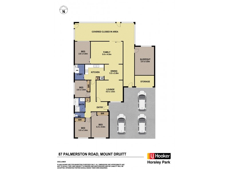 87 Palmerston Road, Mount Druitt NSW 2770 Floorplan