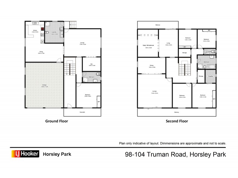 98-104 Truman Road, Horsley Park NSW 2175 Floorplan