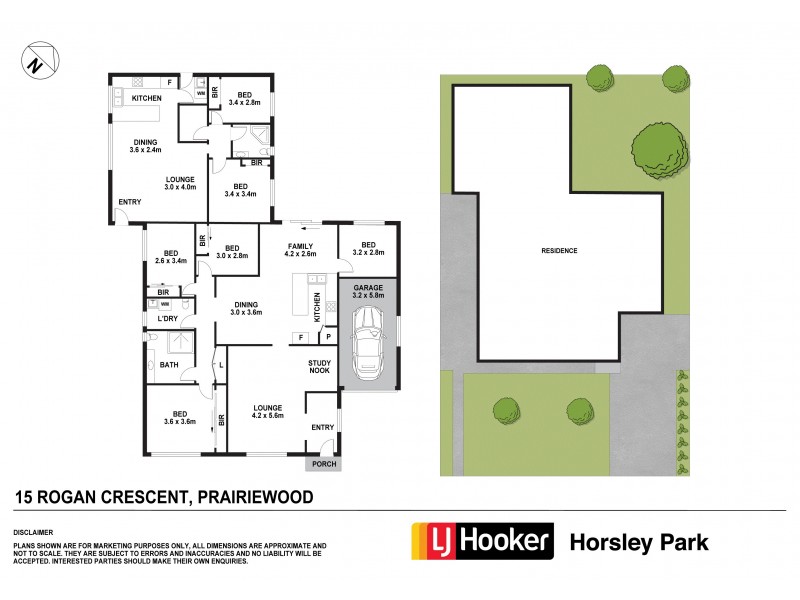 15 Rogan Crescent, Prairiewood NSW 2176 Floorplan