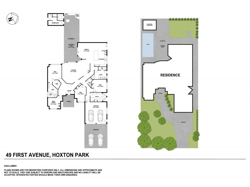 49 First Avenue, Hoxton Park NSW 2171 Floorplan