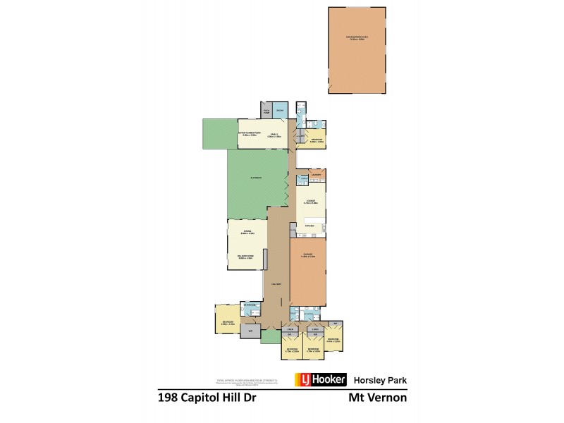 198 Capitol Hill Drive, Mount Vernon NSW 2178 Floorplan