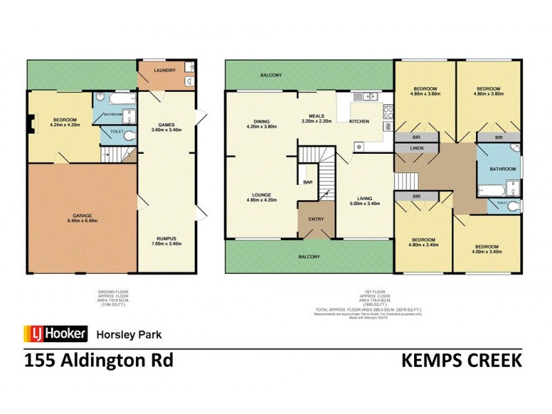 155 Aldington Road, Kemps Creek NSW 2178 Floorplan