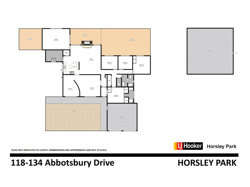 118-134 Abbotsbury Drive, Horsley Park NSW 2175 Floorplan
