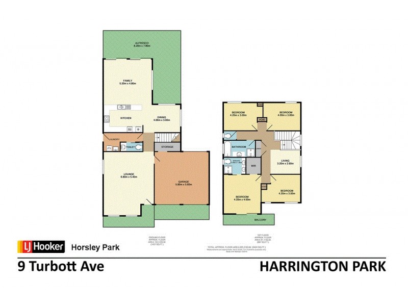 9 Turbott Avenue, Harrington Park NSW 2567 Floorplan