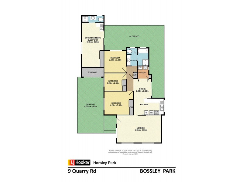 9 Quarry Road, Bossley Park NSW 2176 Floorplan