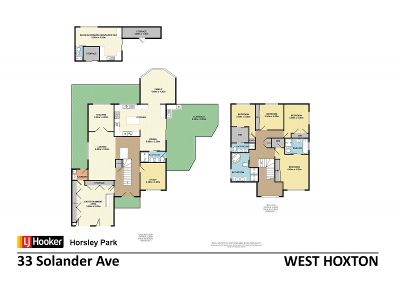 33 Solander Avenue, West Hoxton NSW 2171 Floorplan