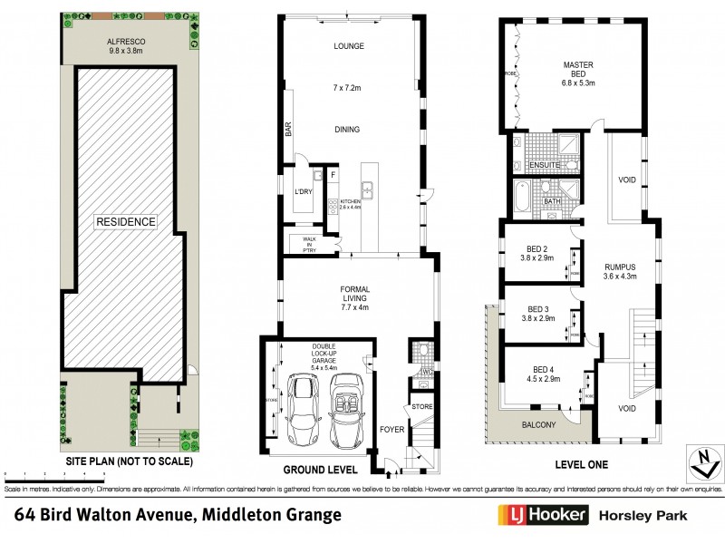 64 Bird Walton Avenue, Middleton Grange NSW 2171 Floorplan