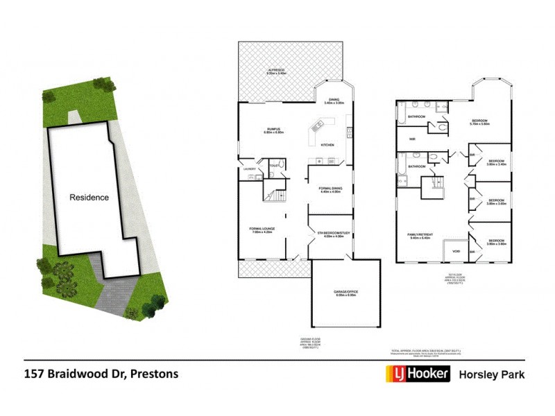 157 Braidwood Drive, Prestons NSW 2170 Floorplan