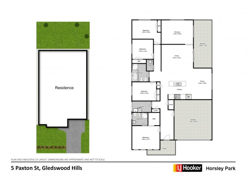 5 Paxton Street, Catherine Field NSW 2557 Floorplan