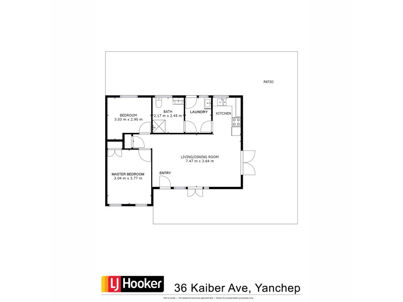 36 Kaiber Avenue, Yanchep WA 6035 Floorplan