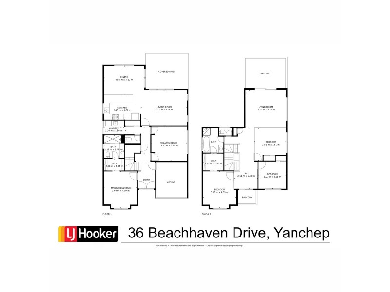 36 Beachhaven Drive, Yanchep WA 6035 Floorplan