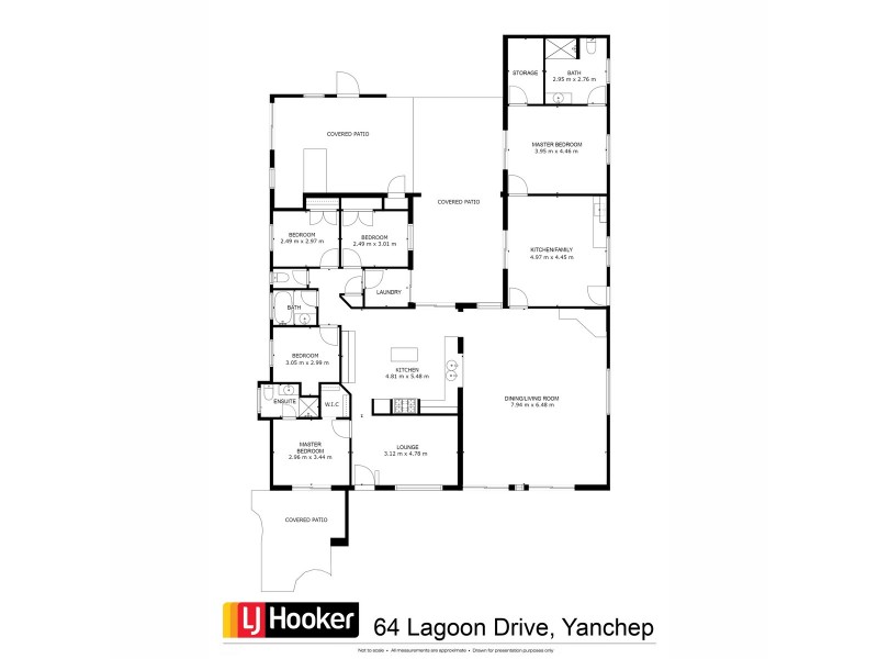 64 Lagoon Drive, Yanchep WA 6035 Floorplan