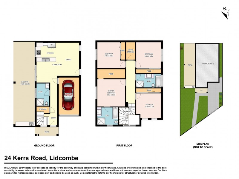 24 Kerrs Road, Lidcombe NSW 2141 Floorplan