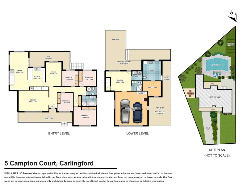 5 Campton Court, Carlingford NSW 2118 Floorplan