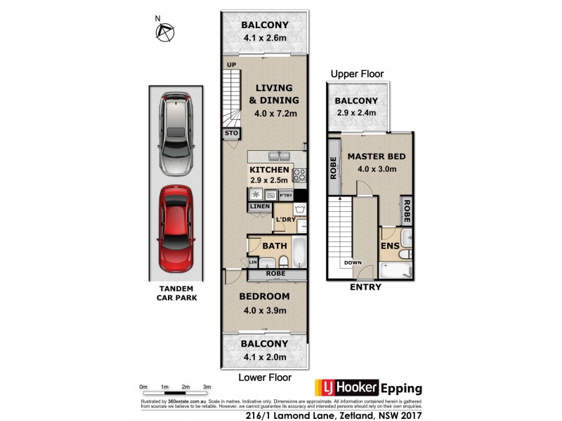 216/1 Lamond Lane, Zetland NSW 2017 Floorplan