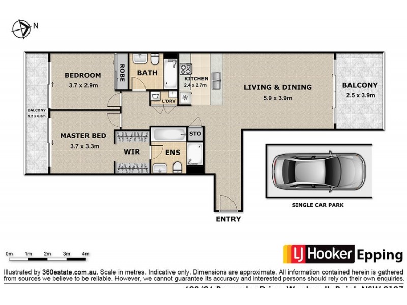 628/26 Baywater Drive, Wentworth Point NSW 2127