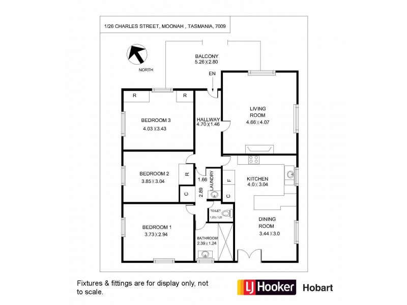 26 Charles Street, Moonah TAS 7009 Floorplan