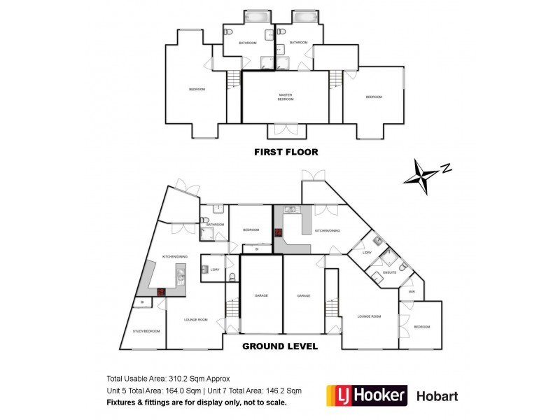 5 & 7 Lasswade Avenue, Sandy Bay TAS 7005 Floorplan