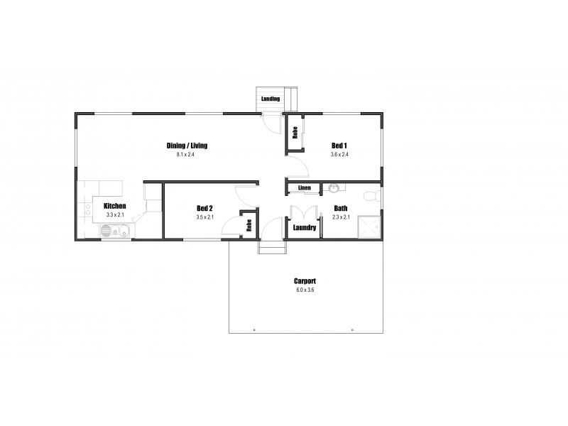 64/1 Piper Road, Geilston Bay TAS 7015 Floorplan