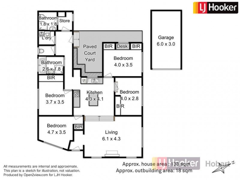 233 Roslyn Avenue, Blackmans Bay TAS 7052 Floorplan