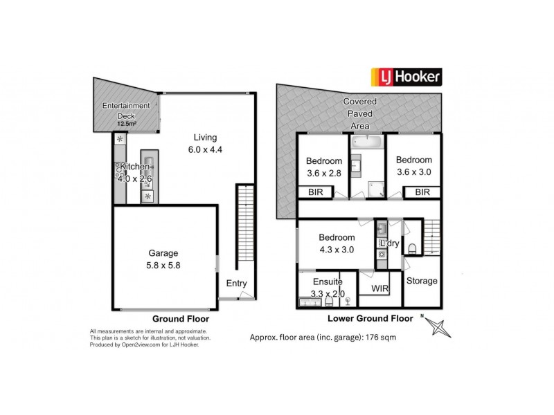 38 Waterworks Road, Dynnyrne TAS 7005 Floorplan