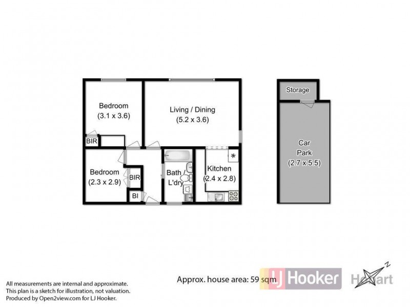 9/267 Churchill Avenue, Sandy Bay TAS 7005 Floorplan