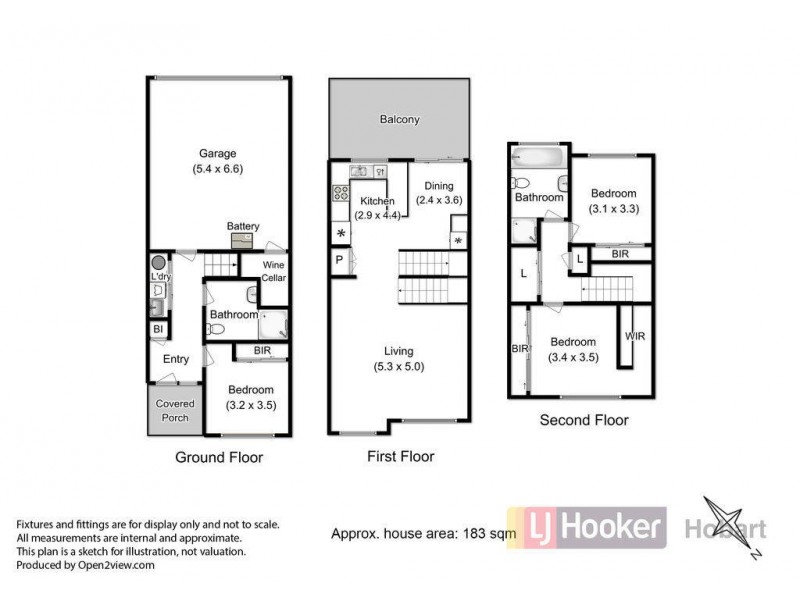 7 Ragged Lane, Hobart TAS 7000 Floorplan