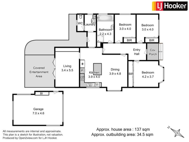 37 Pirie Street, New Town TAS 7008 Floorplan