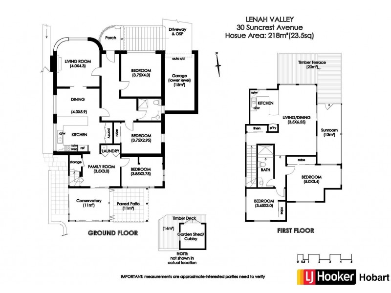 30 Suncrest Avenue, Lenah Valley TAS 7008 Floorplan