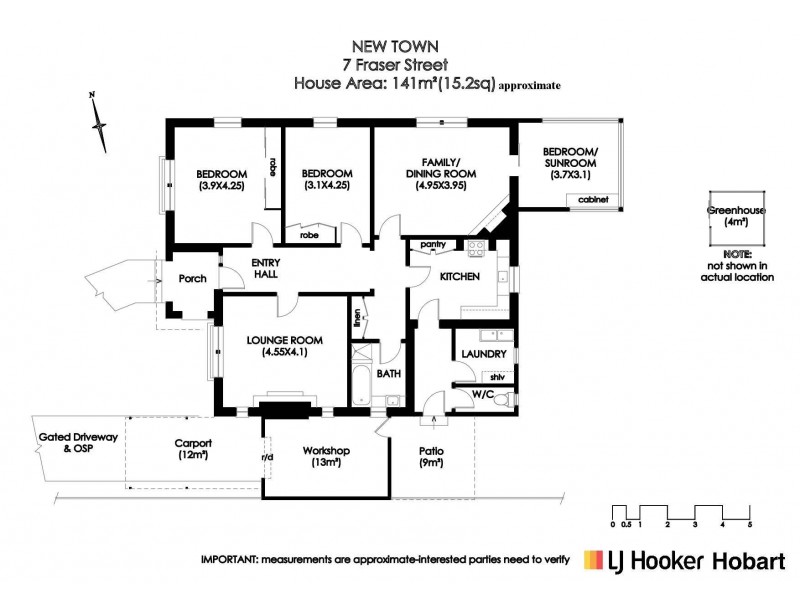 7 Fraser Street, New Town TAS 7008 Floorplan