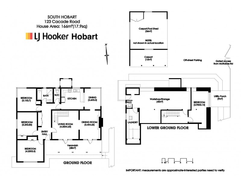 123 Cascade Road, South Hobart TAS 7004 Floorplan