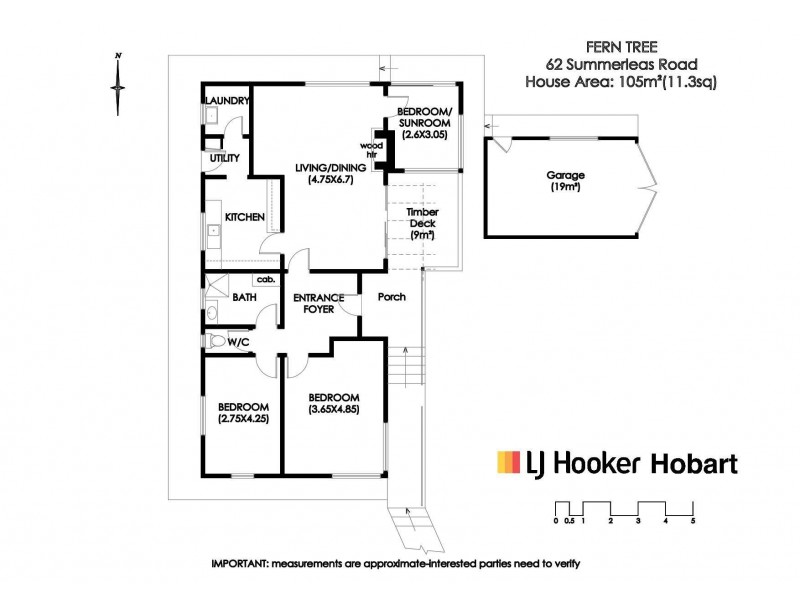 62 Summerleas Road, Fern Tree TAS 7054 Floorplan