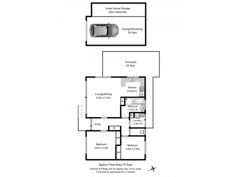 1/17 Susan Parade, Lenah Valley TAS 7008 Floorplan