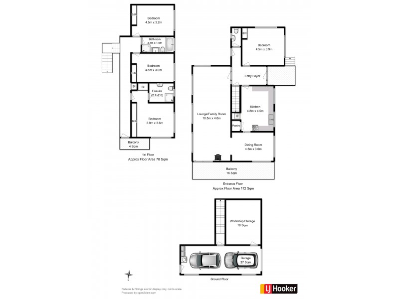 1 Surf Parade, Blackmans Bay TAS 7052 Floorplan