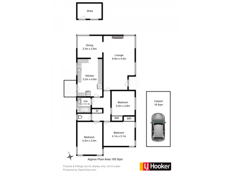6 Morriss Avenue, Montrose TAS 7010 Floorplan