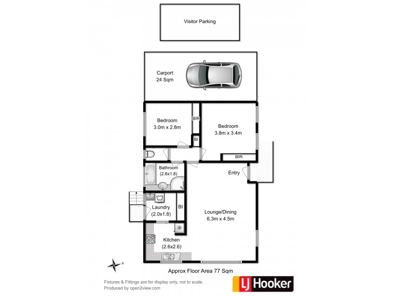1/118 Main Road, Claremont TAS 7011 Floorplan