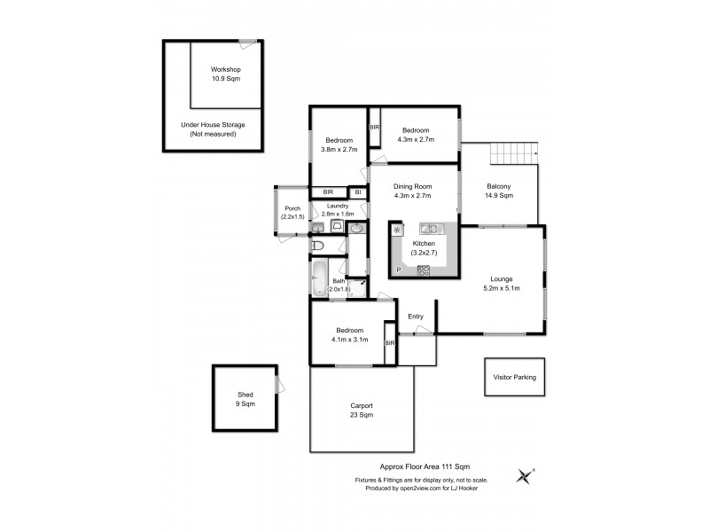 4/16-17 Kiren Court, West Moonah TAS 7009 Floorplan
