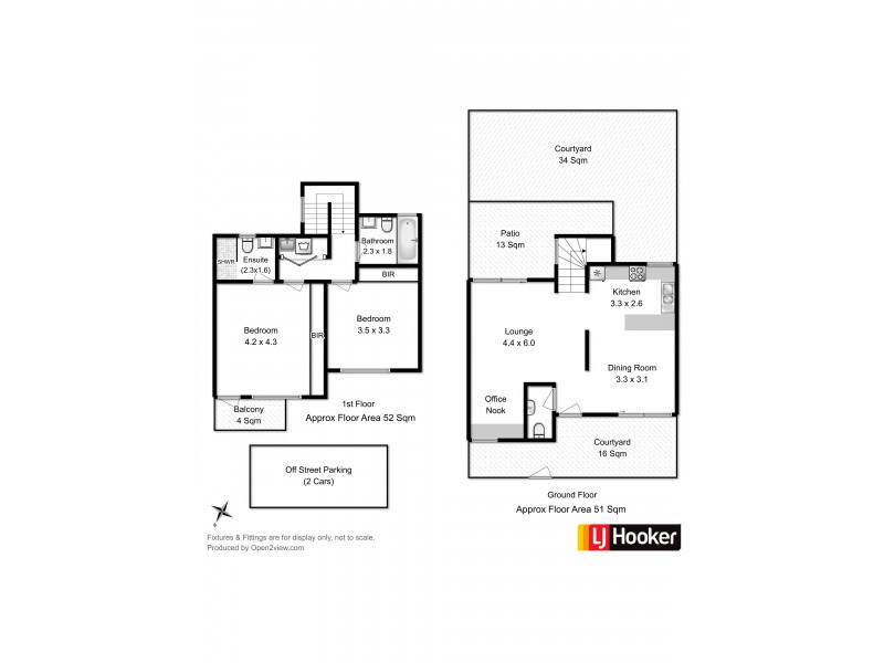 12/301 Murray Street, North Hobart TAS 7000 Floorplan