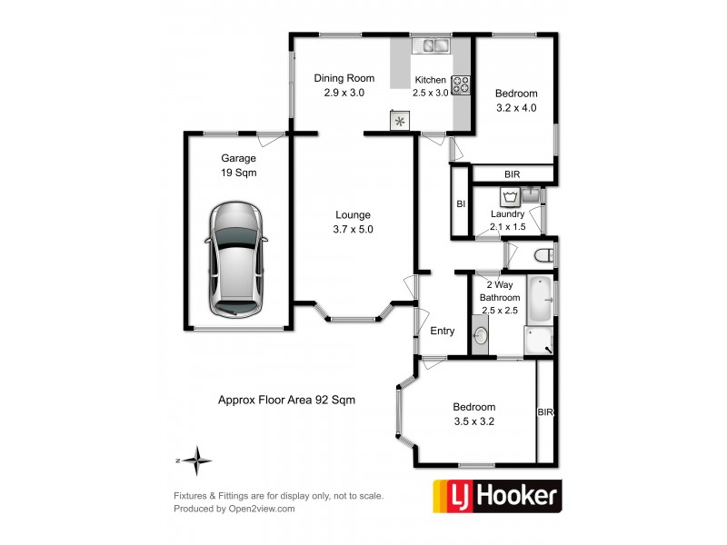 1/16A Lincoln Street, Lindisfarne TAS 7015 Floorplan