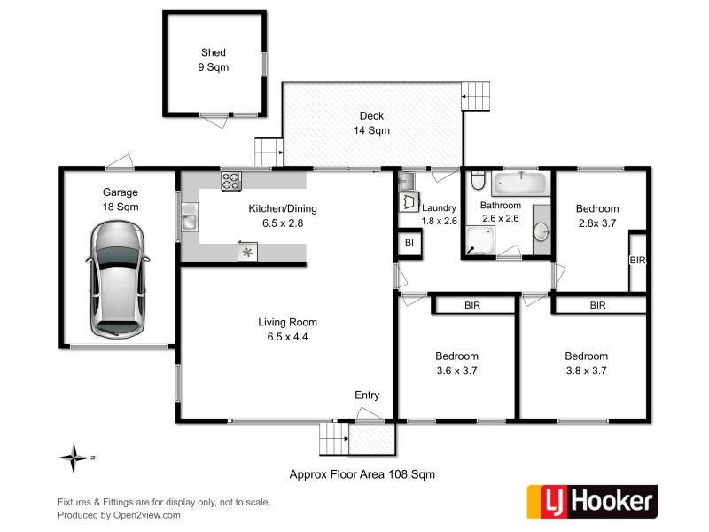 18A Fletcher Avenue, Moonah TAS 7009 Floorplan