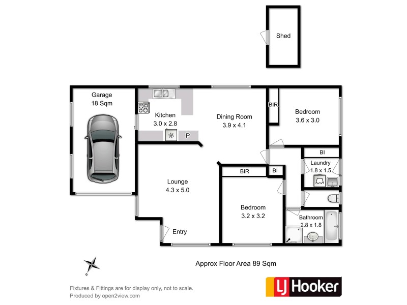 2/39 Blair Street, New Norfolk TAS 7140 Floorplan