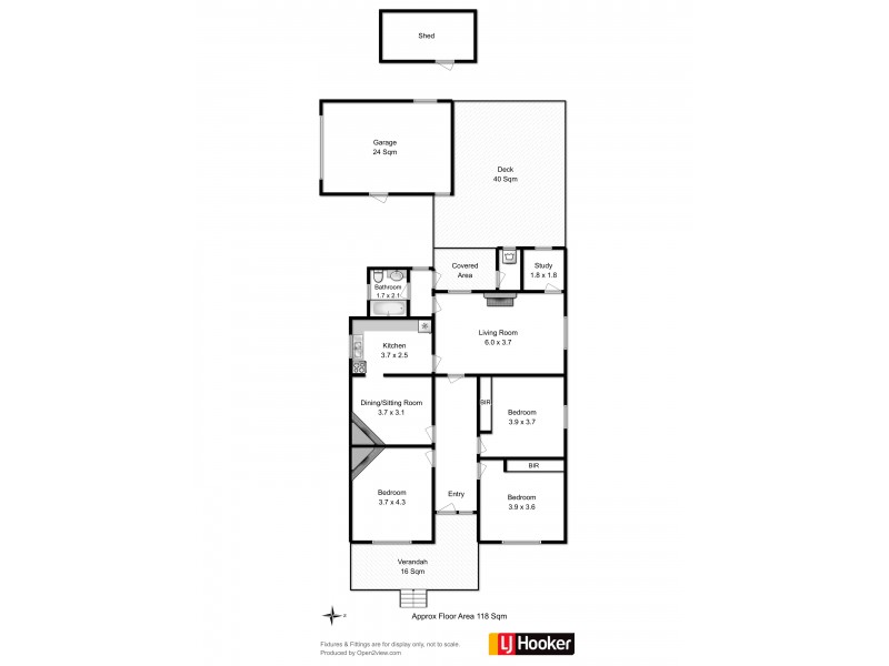 54 Central Avenue, Moonah TAS 7009 Floorplan