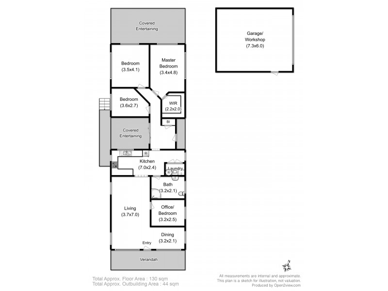 26 North Terrace, Lauderdale TAS 7021 Floorplan