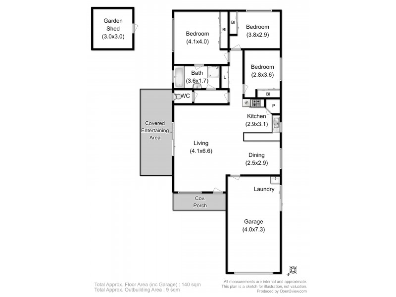 30 Alexander Circle, Campania TAS 7026 Floorplan