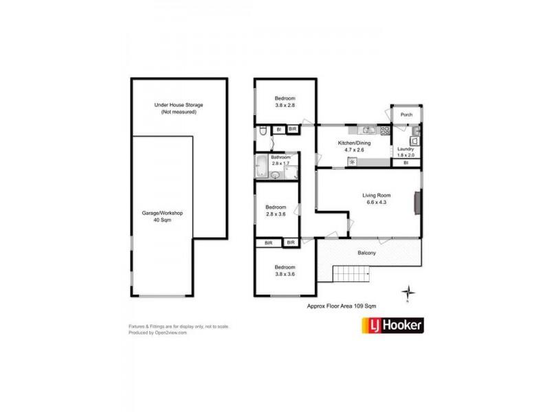 13 Henley Street, Lindisfarne TAS 7015 Floorplan