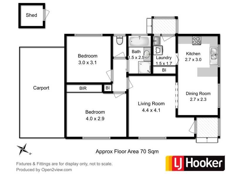 1/27 Barrett Street, Glenorchy TAS 7010 Floorplan