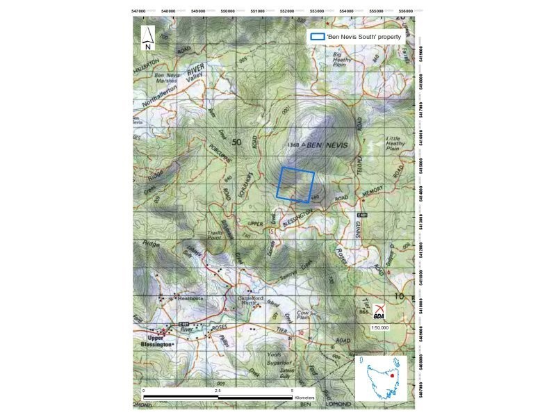 Schulhofs Road, Blessington TAS 7212