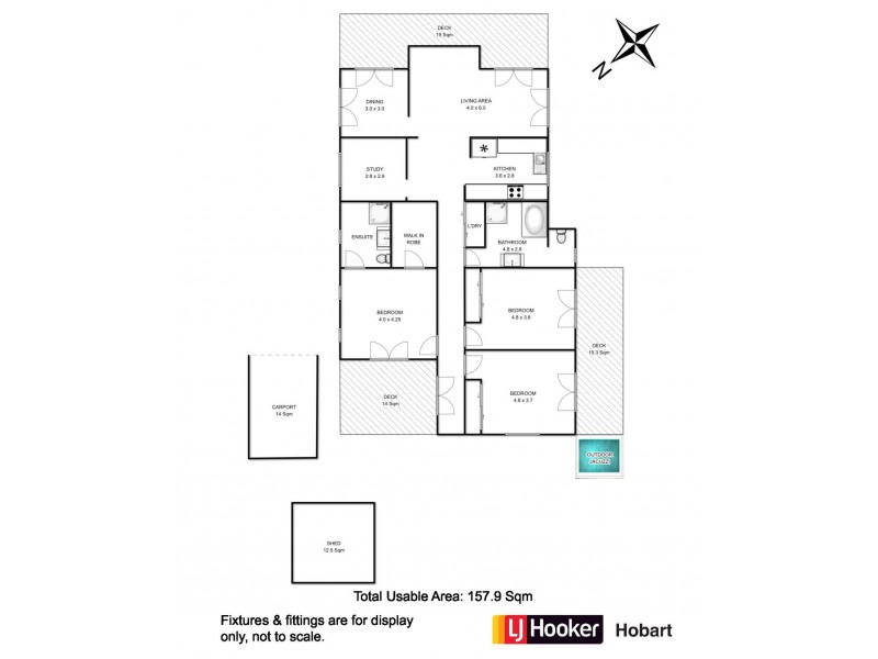 9 Aragoon Street, Lauderdale TAS 7021 Floorplan