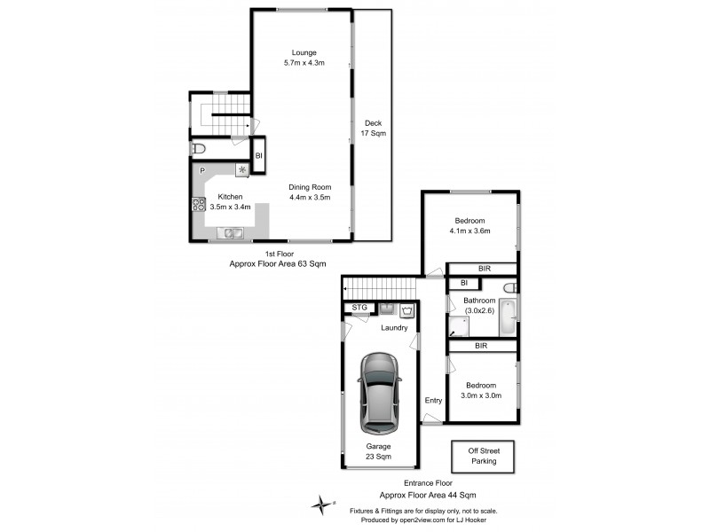 2/8 Kaleno Place, Glenorchy TAS 7010 Floorplan